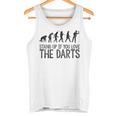 Darts ダーツプレイヤーのための男性ダーツギフト タンクトップ