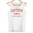 Davidson ノースカロライナ Nc ビンテージ アスレチック スポーツデザイン タンクトップ