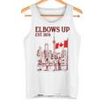Elbows Up Canada Est 1867 カナダ国旗 カナダ地図 カナダ タンクトップ