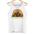 Elquatcho 面白いシンコ・デ・マヨ ビッグフット サスカッチ タンクトップ