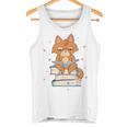 Cat & Amp Amp Book Lover シャツ 猫と本の愛好家 タンクトップ