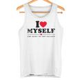 I Love Myself I Heart Myself タンクトップ