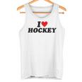 I Heart Hockey タンクトップ