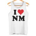 I Heart Nm Initials I Love NM First And Last Name N M タンクトップ