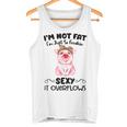 I'm Not Fat シャツ タンクトップ