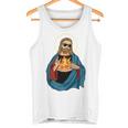 Jesus Holding A Pizza 長袖tシャツ タンクトップ