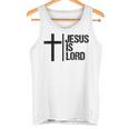 Jesus Is Lord 十字架 信仰 クリスチャン 聖書 神聖 タンクトップ