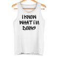 I Know What I'm Doing 面白いホワイトライパーティーアイデア タンクトップ