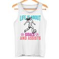 Life's About Goals And Assists サッカー 面白いサッカー選手 タンクトップ