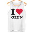 I Love Glyn タンクトップ