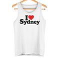 I Love Heartydneyyd Namee Australia タンクトップ