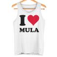 I Love Mula タンクトップ