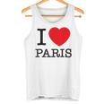 I Love Paris Graphic Novelty & Cool s タンクトップ