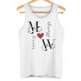 M&W カップル イニシャル 結婚式 記念日 新築祝い タンクトップ