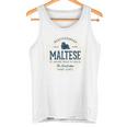 Maltese ギフトヴィンテージマルチーズ タンクトップ