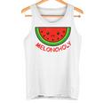 Meloncholy 面白い スイカ しゃれ フルーツ好き。 タンクトップ
