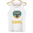 My Dog Thinks I'm Cool サングラス ジャーマンシェパード ドッグオーナー 長袖tシャツ タンクトップ