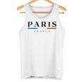 Paris With France Flag Novelty Graphic & Cool s タンクトップ