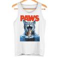 Paws Cat Lover ホラー映画 パロディ タンクトップ