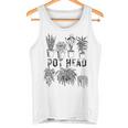 Pot Head 観葉植物 庭師 面白い 観葉植物 タンクトップ