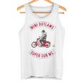 Super Cub スーパーカブ ミニモト 面白 ふざけ ネタ おもしろ バイク アウトロー バイカーギャング 長袖tシャツ タンクトップ