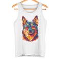 Swedishallhund 犬 モチーフ ペット サングラスwedishallhund タンクトップ