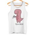 Tea Rex ユーモラスパン。 タンクトップ