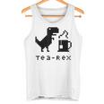 Tea Rex Pixel 8ビットゲーム恐竜 タンクトップ