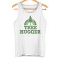Tree Hugger 環境保護主義者 ヴィンテージ レトロ 自然愛好家 長袖tシャツ タンクトップ