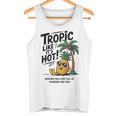 Tropic Like It's Hot パイナップル サマーサングラス ビーチ タンクトップ