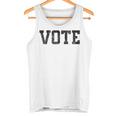 Vote レディース メンズ アンティーク調テキスト 2024 選挙 タンクトップ