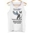 すべての天使に翼があるわけではない-マザーシンガプーラキャットママ タンクトップ