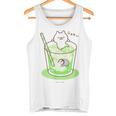 ねこぺん日和 メロンソーダ タンクトップ