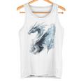 アイスドラゴン グラフィック 神話アート アイスドラゴン タンクトップ