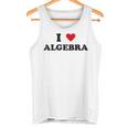 アイ・ハート・マス・ティーチャー-ファニー・アイ・ラヴ・アルゲブラ タンクトップ