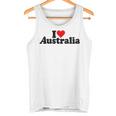 アイ・ラブ・ハート・オーストラリア タンクトップ