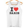 アイ・ラブ・パリ タンクトップ