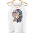 アニメ 漫画 モチーフ カラフル イラスト アニメ タンクトップ
