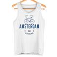 アムステルダム バイク シティ アムステルダム バイクタウン オランダの国旗 タンクトップ