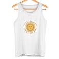 アルゼンチン国旗 アルゼンチン代表チームスタイル 5月の太陽 タンクトップ