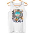 イスタンブール、トルコ 猫の街 Istanbul Turkey City Of Cats タンクトップ