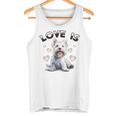 ウェスティ・ウェスト・ハイランド・ホワイト・テリア犬種愛は タンクトップ