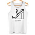 エスカレーター タンクトップ