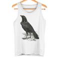 カラス ビンテージ イラスト カラス タンクトップ