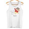 キッズ クレヨンしんちゃん 踊る！しんちゃんとシロ タンクトップ