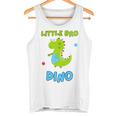 キッズ マッチング Little Bro Dino & Big Bro Dino タンクトップ