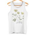キンポウゲ 花柄 ボタニカルtシャツ ヴィンテージ 自然 野花 アート タンクトップ
