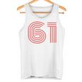クールレトロライティングジャージ、背番号61 1961 タンクトップ