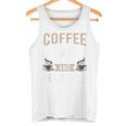 コーヒーとペキニーズ犬愛好家 タンクトップ