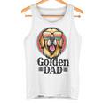ゴールデンパパヴィンテージゴールデンレトリバー犬のための父親の日 タンクトップ